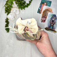 Load image into Gallery viewer, Beige Earthy Tarot Card Bag
