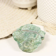 Natural Crystal Card Holder - Fuchsite Stone