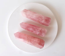 Load image into Gallery viewer, Rose Quartz Obelisk | Crystal Tower | Reiki Stone
