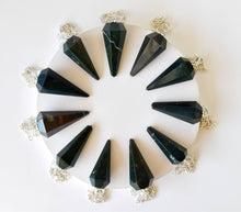Load image into Gallery viewer, Natural Bloodstone Pendulum
