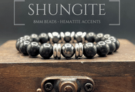 Fung Shui Bracelet Shungite with Owl