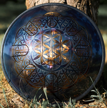 Load image into Gallery viewer, Steel Tongue Drum-14 Inch-432 Hz

