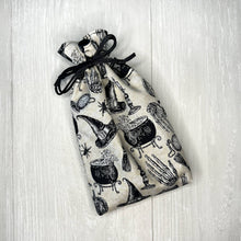 Load image into Gallery viewer, Witchy Halloween Tarot Card Bag
