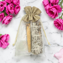Load image into Gallery viewer, Cleansing Sage Bundle - Clear Quartz
