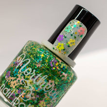 Load image into Gallery viewer, Garden Party ~ Glitter Nail Polish Vegan Indie Flower Power
