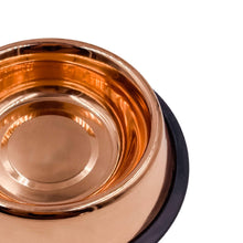 Load image into Gallery viewer, Copper Pet Bowl: Medium (900 ml)

