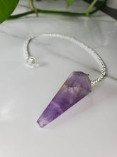 Load image into Gallery viewer, Authentic Amethyst Crystal Pendulum
