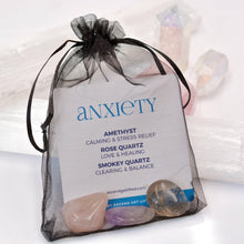 Load image into Gallery viewer, Intention Crystals Set: Anxiety
