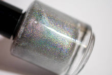 Load image into Gallery viewer, Unsalted ~ Nail Polish Holographic Topper Toxin Free Vegan Eco
