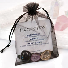 Load image into Gallery viewer, Intention Crystals Set: Protection
