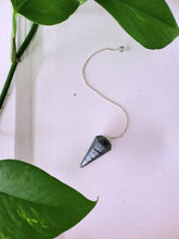 Load image into Gallery viewer, Authentic Hematite Crystal Pendulum

