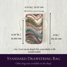 Load image into Gallery viewer, Beige Earthy Tarot Card Bag
