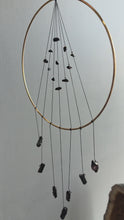 Load and play video in Gallery viewer, Black Obsidian Crystal Sun Catcher
